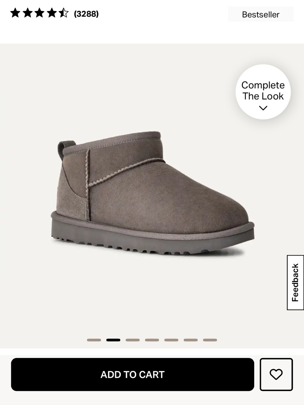 UGG classic ultra mini